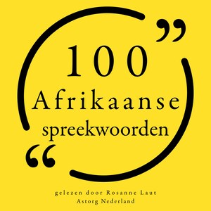 100 Afrikaanse spreekwoorden - luisterboek