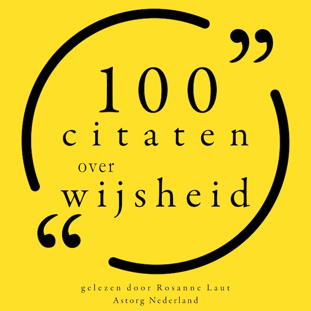 Book cover for 100 citaten over wijsheid