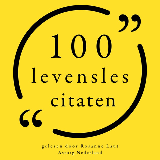Buchcover für 100 Levensles citaten