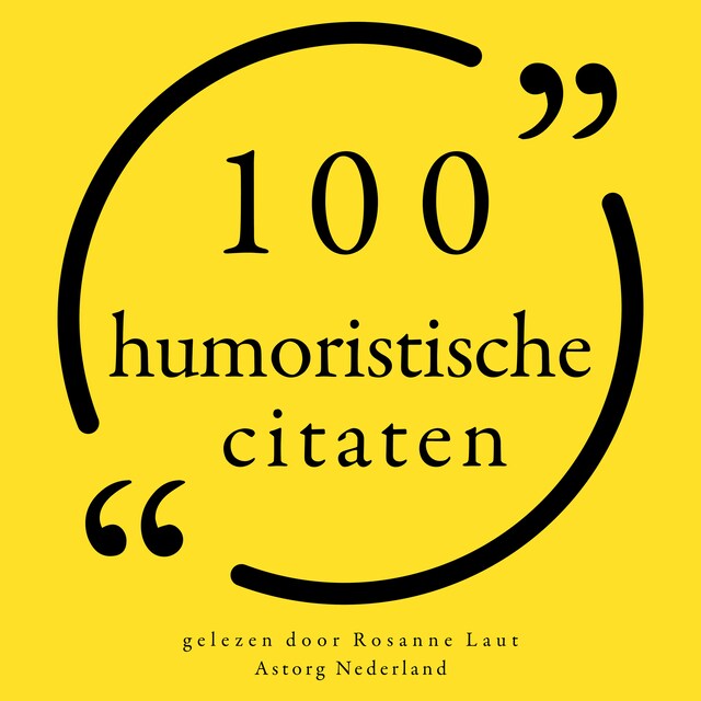 Bogomslag for 100 humoristische citaten