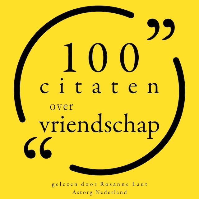 Buchcover für 100 citaten over vriendschap