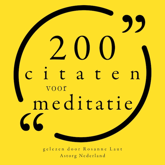 Kirjankansi teokselle 200 citaten voor meditatie