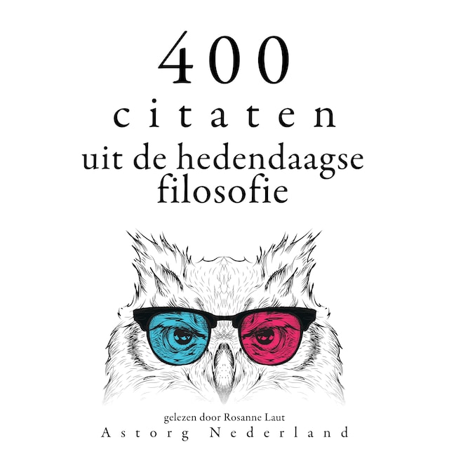 Book cover for 400 citaten uit de hedendaagse filosofie