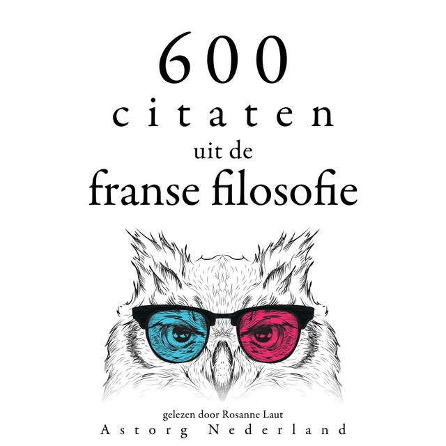 Book cover for 600 citaten uit de Franse filosofie