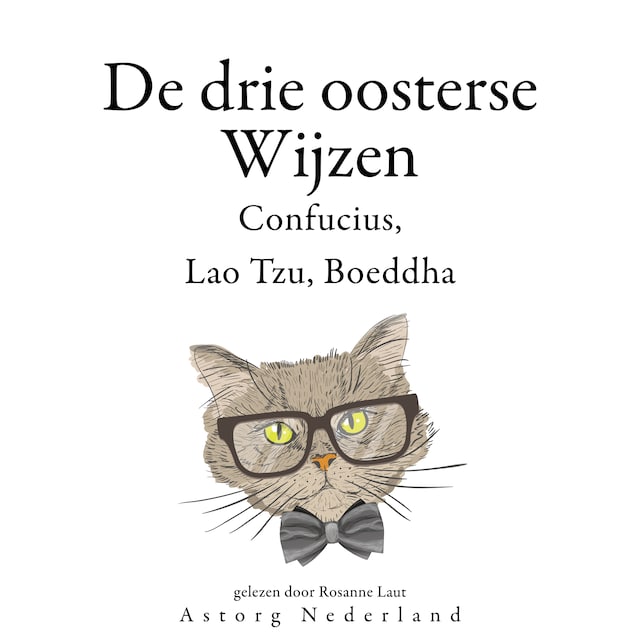 Buchcover für De Drie Chinese Wijzen, Confucius, Lao Tzu, Boeddha...