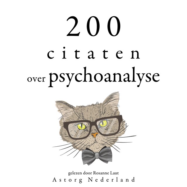 Kirjankansi teokselle 200 citaten over psychoanalyse