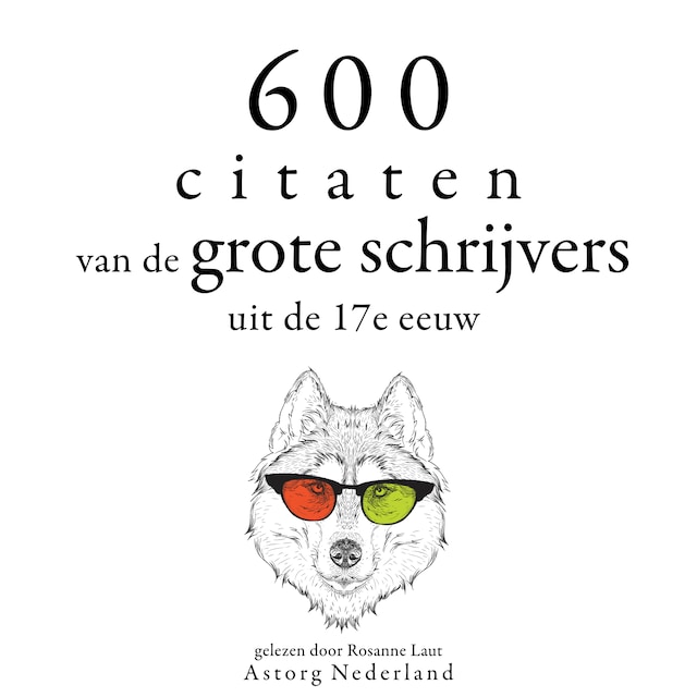Book cover for 600 citaten van de grote schrijvers uit de 17e eeuw