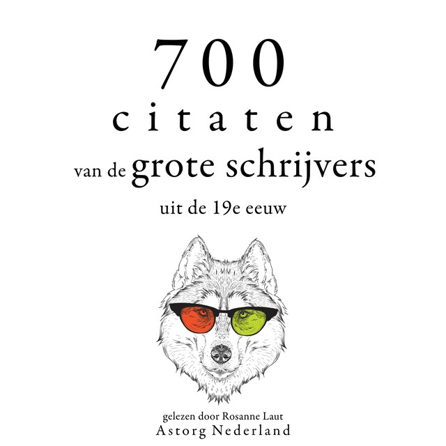 Portada de libro para 700 citaten van de grote schrijvers uit de 19e eeuw