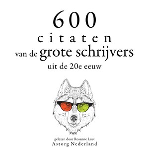 600 citaten van de grote schrijvers van de 20e eeuw - luisterboek