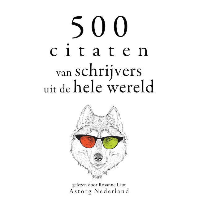 Book cover for 500 citaten van schrijvers uit de hele wereld