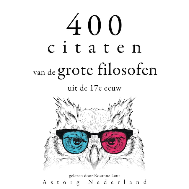 Book cover for 400 citaten van de grote filosofen uit de 17e eeuw