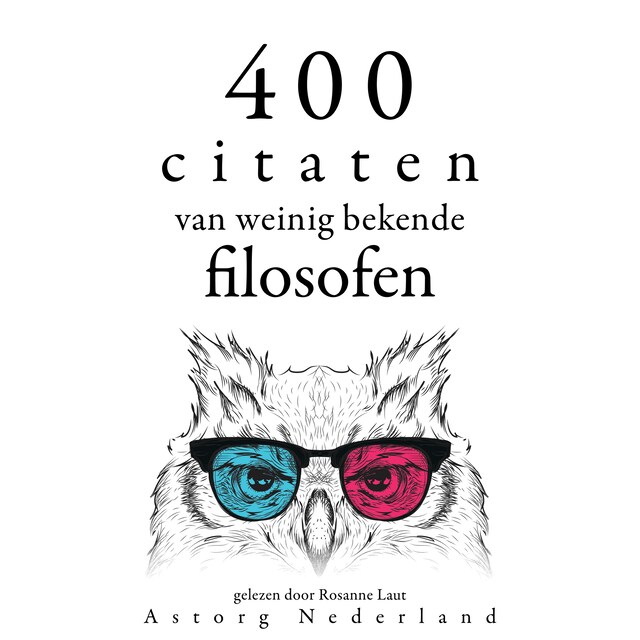 Book cover for 400 citaten van weinig bekende filosofen