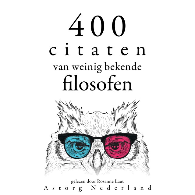 Copertina del libro per 400 citaten van weinig bekende filosofen