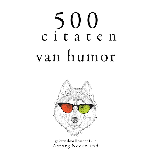 Bokomslag for 500 citaten van humor