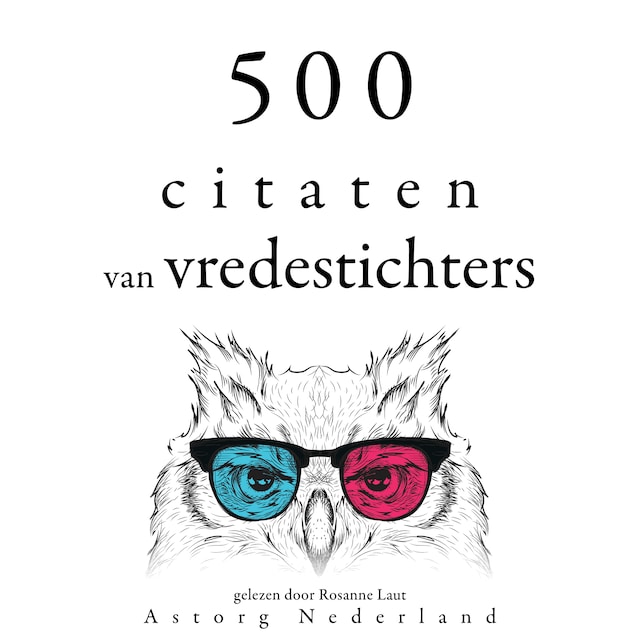 Book cover for 500 citaten van vredestichters