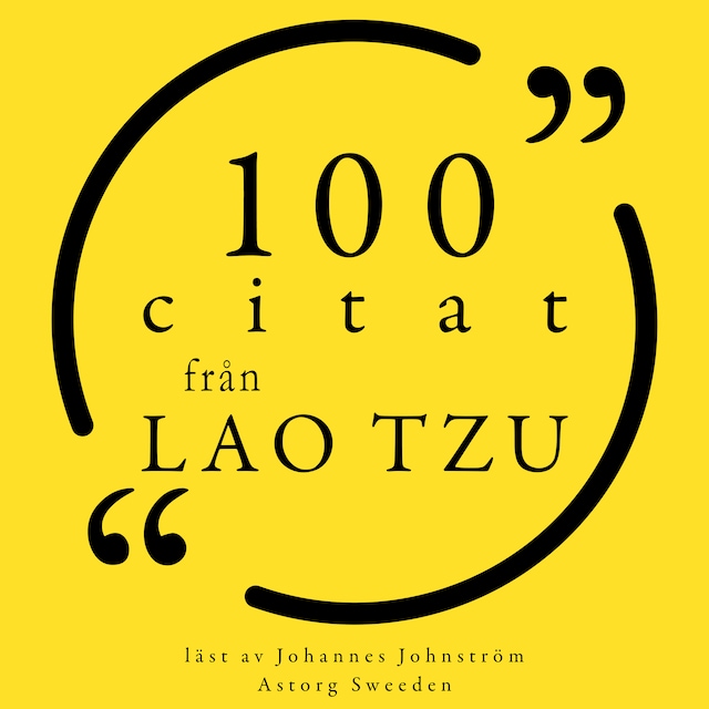 Bogomslag for 100 citat från Lao Tzu