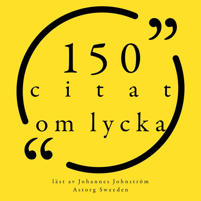 Bogomslag for 100 citat om lycka