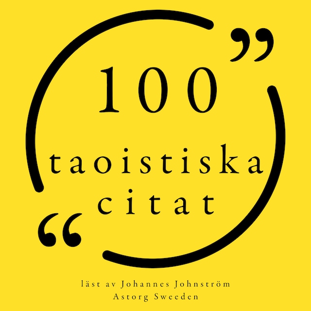 Buchcover für 100 taoistiska citat