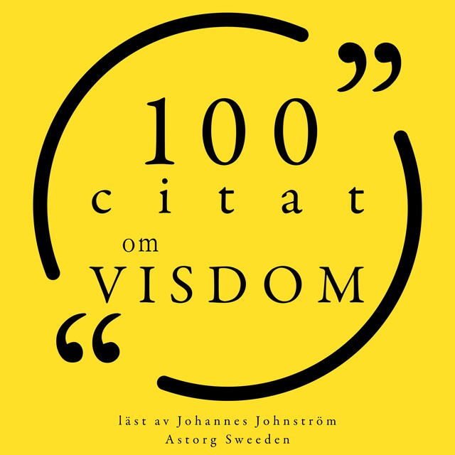 Book cover for 100 citat om visdom