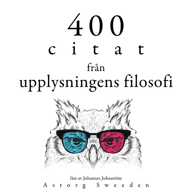 Book cover for 400 citat från upplysningens filosofi