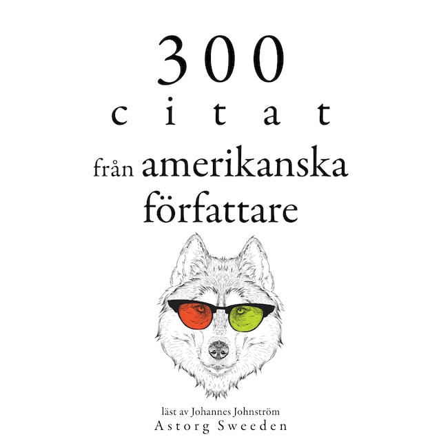 Okładka książki dla 300 citat från amerikanska författare