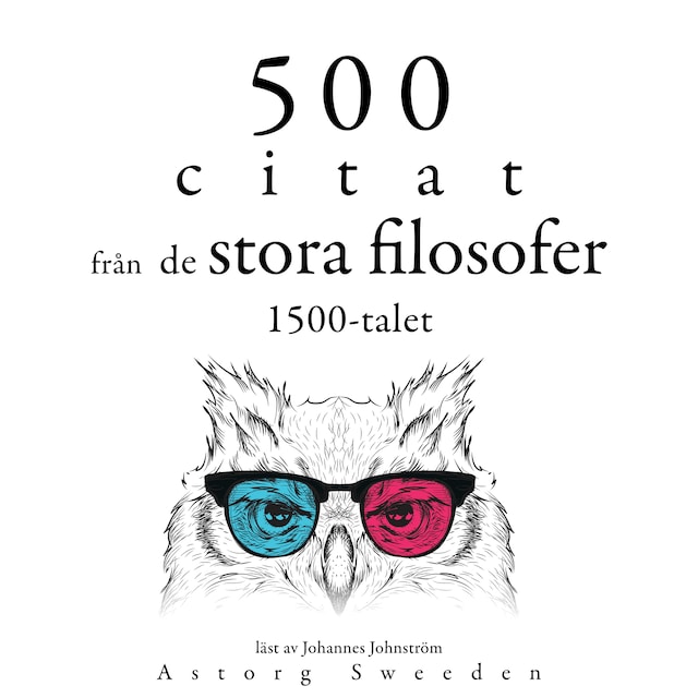 Okładka książki dla 500 citat från 1500-talets stora filosofer