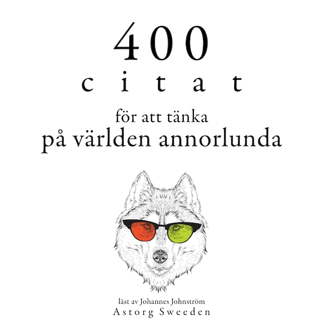 Book cover for 400 citat för att se världen annorlunda