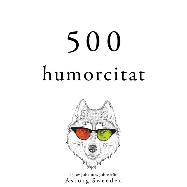 Couverture de livre pour 500 citat av humor