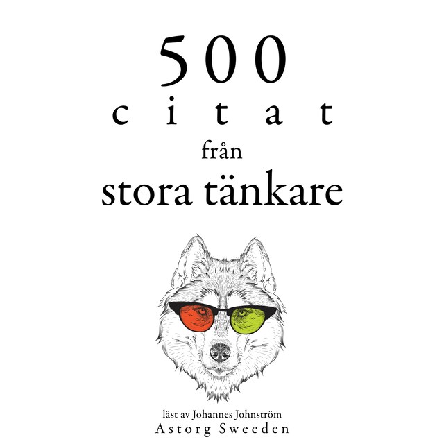 Book cover for 500 citat från stora tänkare