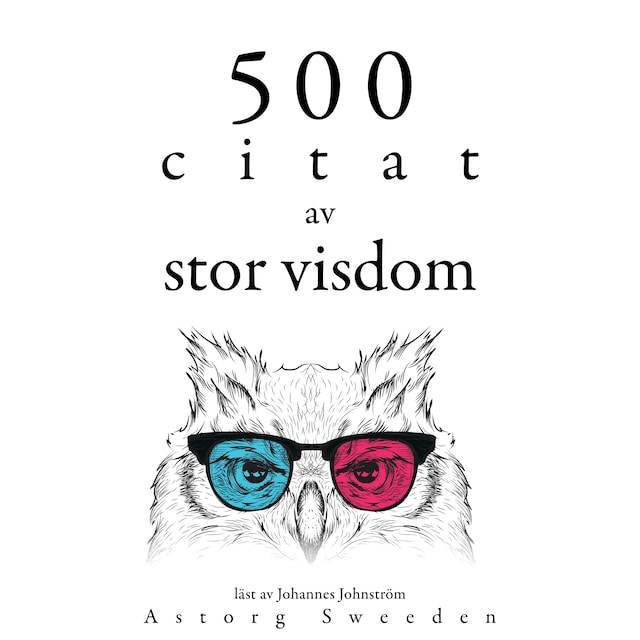 Book cover for 500 citat av stor visdom