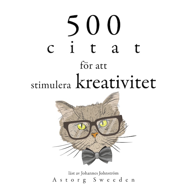 Okładka książki dla 500 citat för att stimulera kreativitet