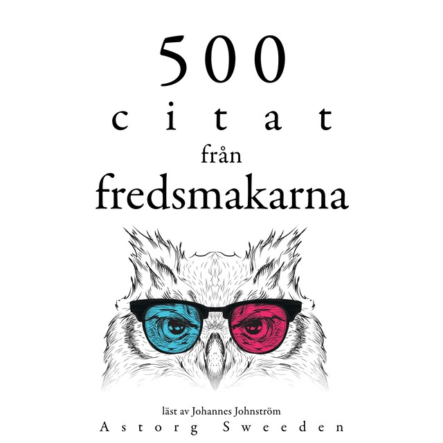 Book cover for 500 citat från fredsmakare