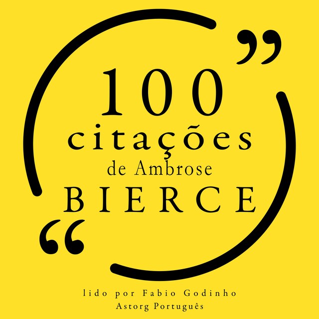 Bogomslag for 100 citações de Ambrose Bierce