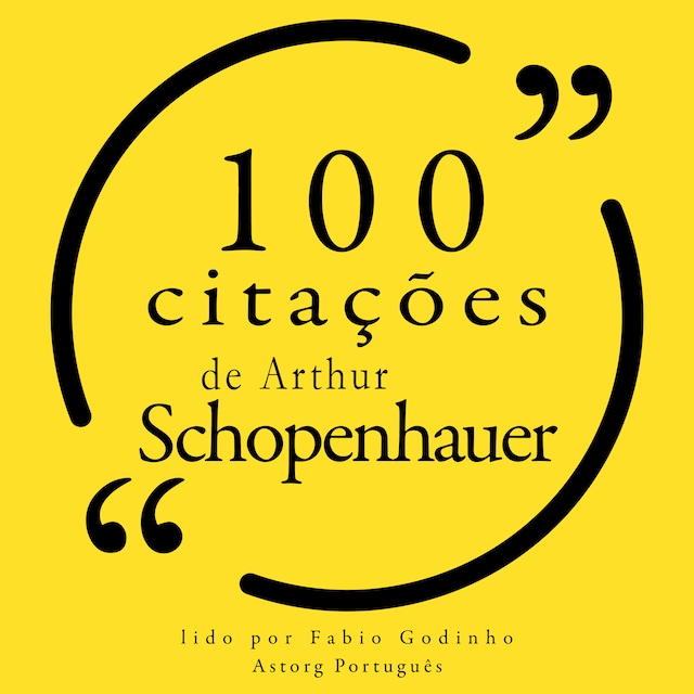 Book cover for 100 citações de Arthur Schopenhauer