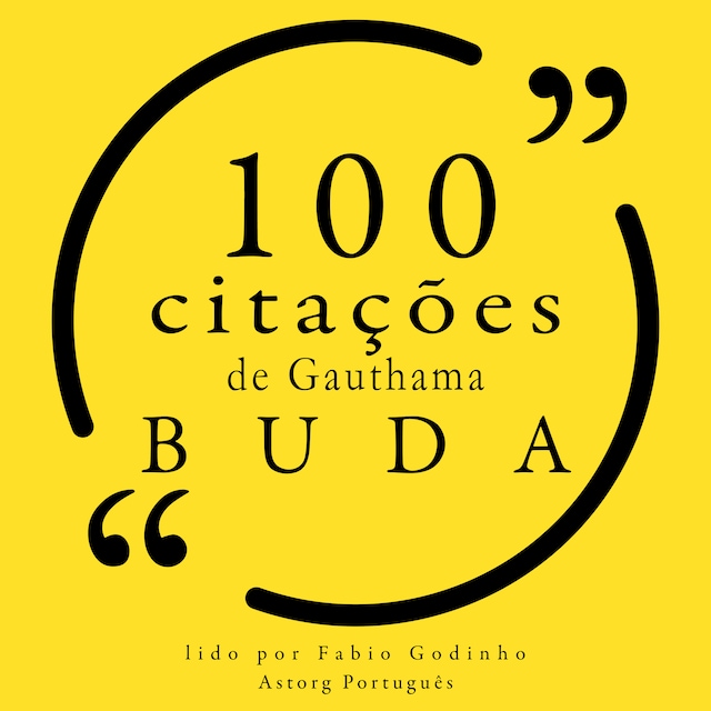 Buchcover für 100 citações de Gauthama Buda