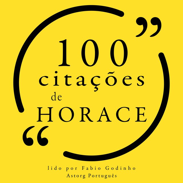 Bokomslag för 100 citações de Horácio