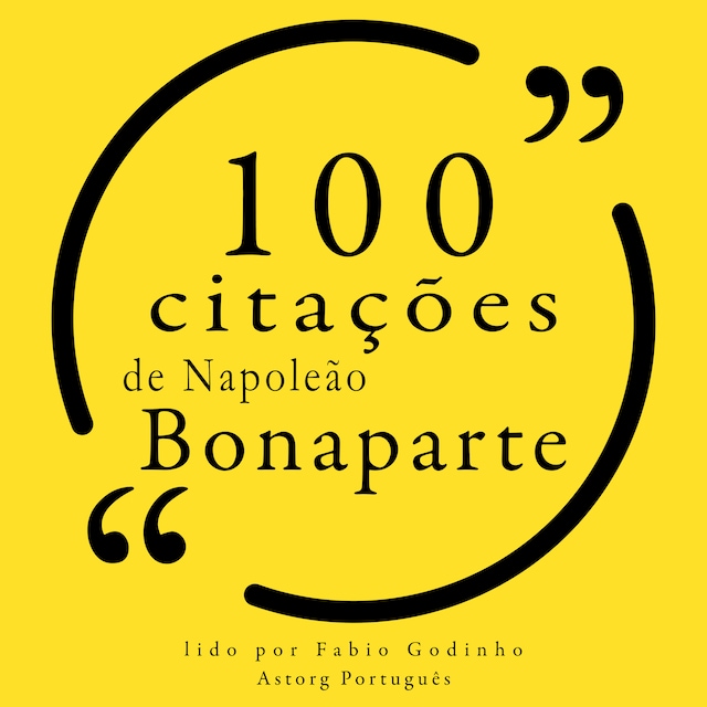 Book cover for 100 citações de Napoleão Bonaparte