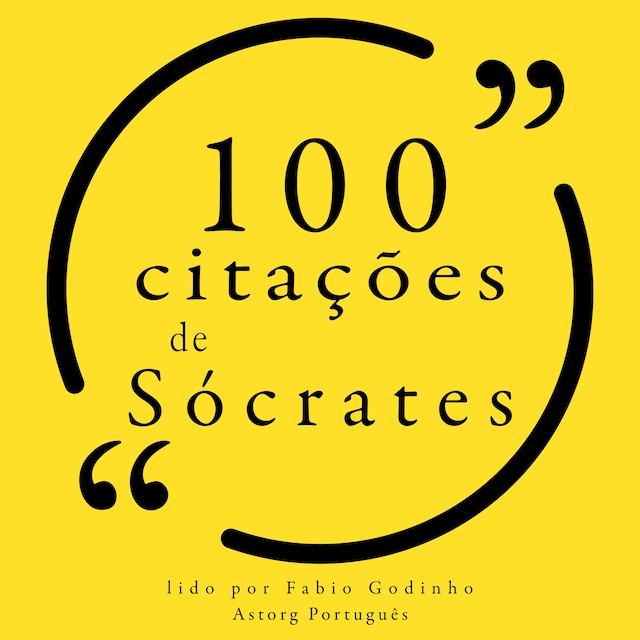 Book cover for 100 citações de Sócrates