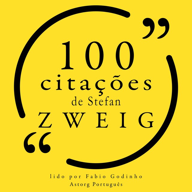 Okładka książki dla 100 citações de Stefan Zweig