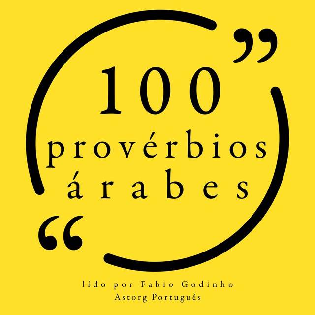 Okładka książki dla 100 provérbios árabes