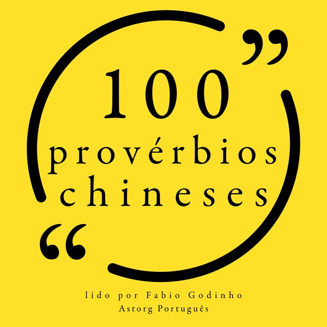 Portada de libro para 100 provérbios chineses