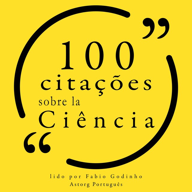 Book cover for 100 citações sobre ciência