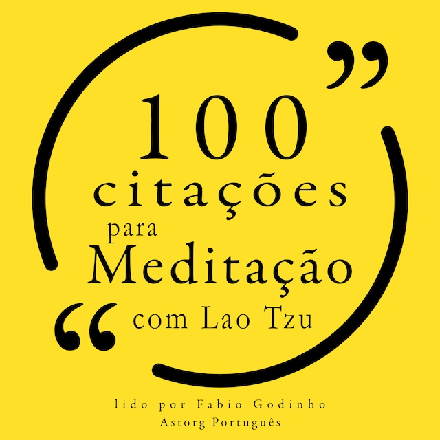 Bogomslag for 100 citações para meditação com Lao Tzu