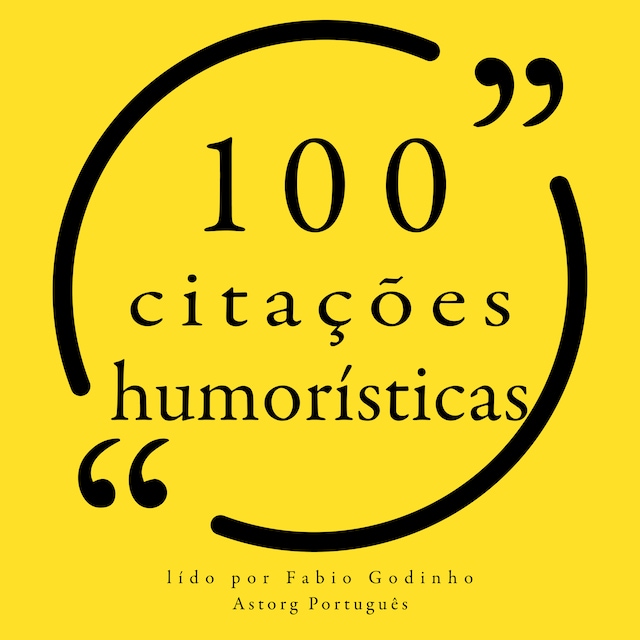 Book cover for 100 citações humorísticas