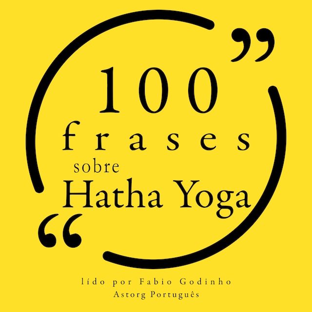 Okładka książki dla 100 citações sobre Hatha Yoga