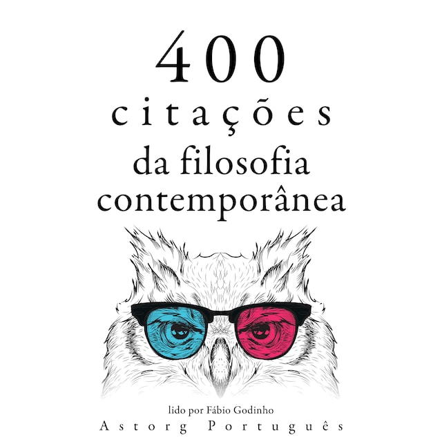 Book cover for 400 citações da filosofia contemporânea