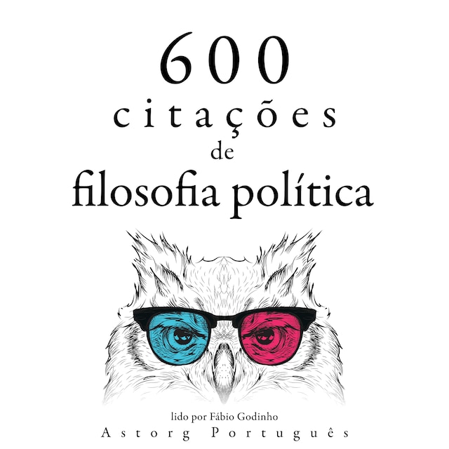 Book cover for 600 citações de filosofia política