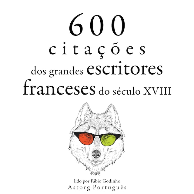 Couverture de livre pour 600 citações de grandes escritores franceses do século 18