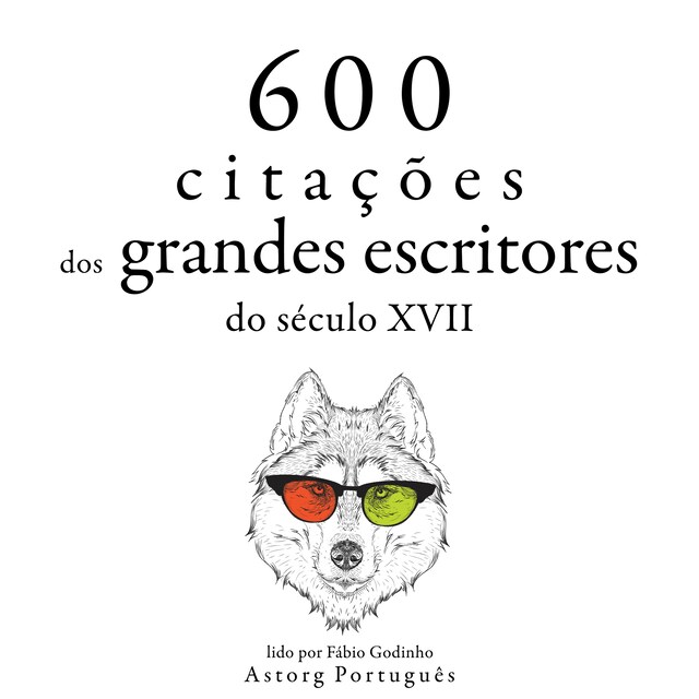 Kirjankansi teokselle 600 citações de grandes escritores do século 17