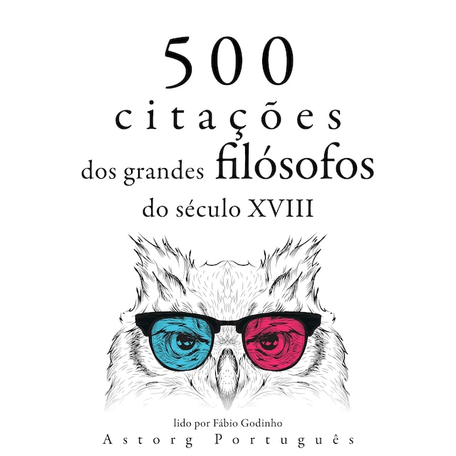 Book cover for 500 citações de grandes filósofos do século 18